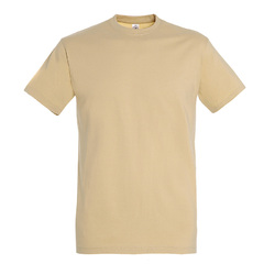 Футболка мужская IMPERIAL, песочный, 3XL 100% хлопок, 190г/м2