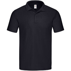 Поло мужское "Original Polo", черный_M, 100% хлопок, 185 г/м²