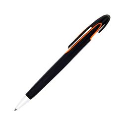 Ручка шариковая Black Fox (черный с оранжевым)